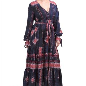 Maxi boho style dress